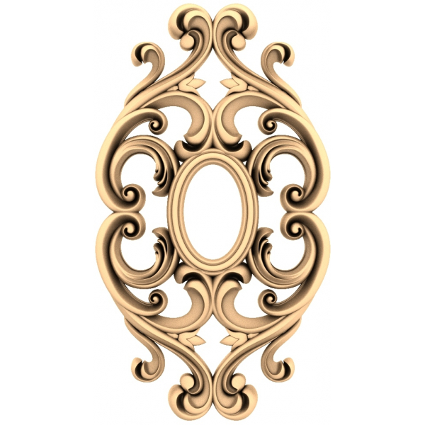 Ozdobný 3D reliéfní model Elegance pro CNC a 3D tisk Ozdobný 3D reliéfní model Elegance pro CNC a 3D tisk