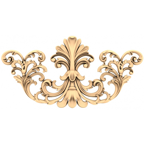 Baroque Elegance 3D STL Model for CNC Baroque Elegance 3D STL Model for CNC