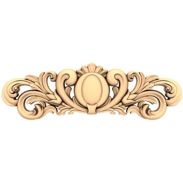 باروک ظرافت شکوفا - تزئینی 3D STL مدل باروک ظرافت شکوفا - تزئینی 3D STL مدل