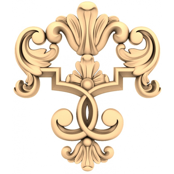 Modelo 3D STL Elegance Barroco para CNC e impressão 3D