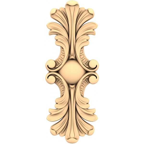 CNC 用フローラルエレガンス 3D STL モデル