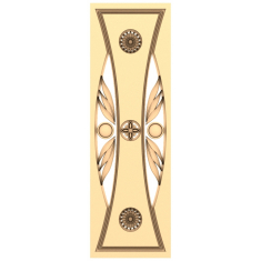 Elegant Floral Panel
