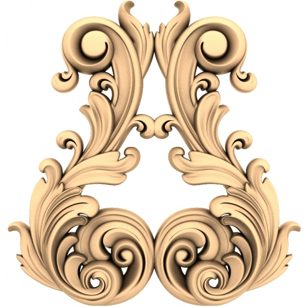 Elegante modello STL 3D decorativo per router CNC Elegante modello STL 3D decorativo per router CNC