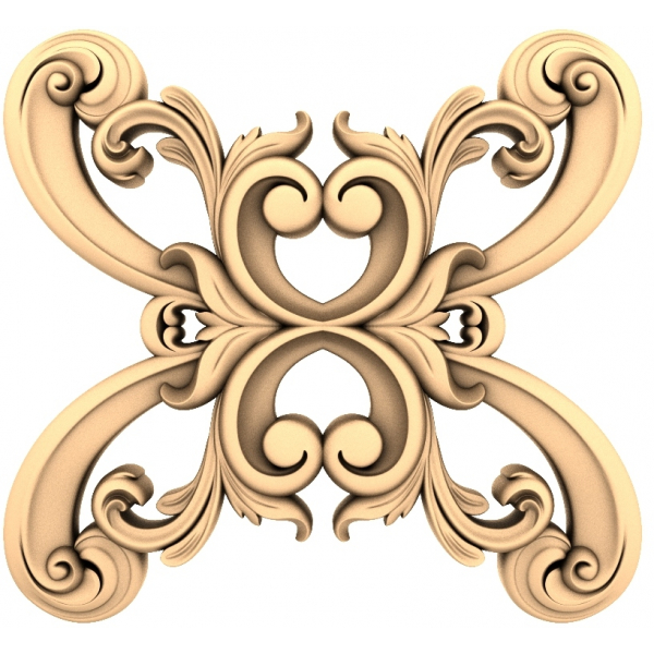 Floral Elegance 3D-Dekorplatte für CNC Floral Elegance 3D-Dekorplatte für CNC