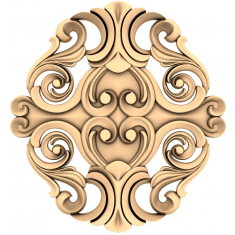 Panel rokokové elegance