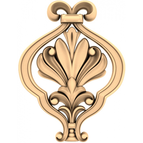 Verzierte Floral Embrace 3D STL Modell für CNC Verzierte Floral Embrace 3D STL Modell für CNC