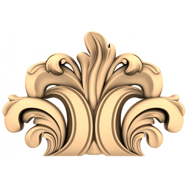 CNC용 Floral Elegance 장식 3D STL 모델 CNC용 Floral Elegance 장식 3D STL 모델