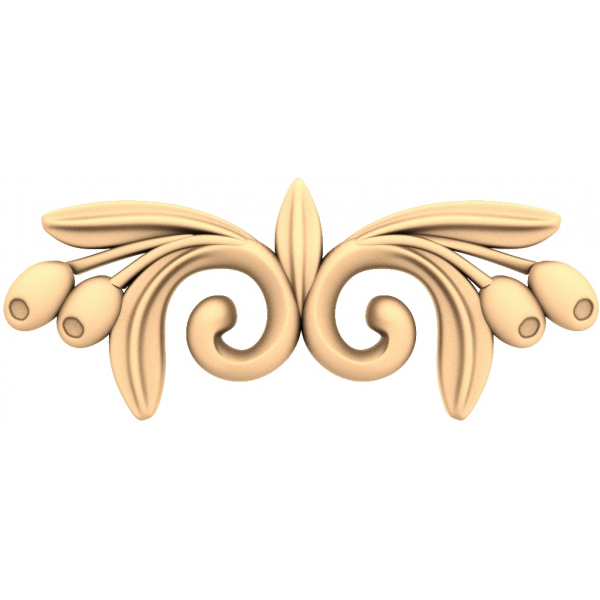 Floral Elegance 3D STL model pro CNC Floral Elegance 3D STL model pro CNC
