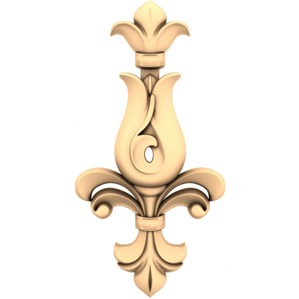 Fleur-de-Lis Elegance 3D STL-Modell Fleur-de-Lis Elegance 3D STL-Modell