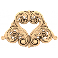 Elegantie Scrollwork 3D Decor