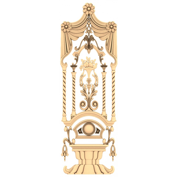 Elegancki panel dekoracyjny 3D do maszyn CNC Elegancki panel dekoracyjny 3D do maszyn CNC