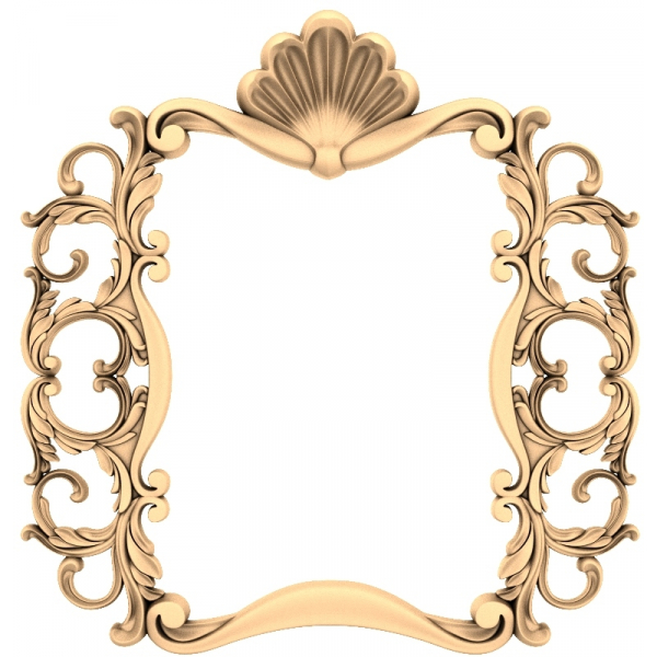 باروک ظرافت 3D STL مدل
