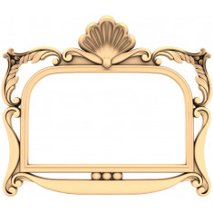 Ornate Baroque Frame