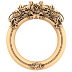 Floral Elegance Frame