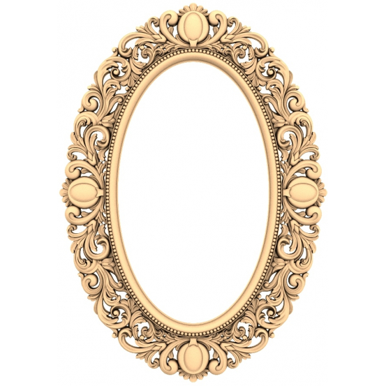 Renæssance Elegance Oval ramme