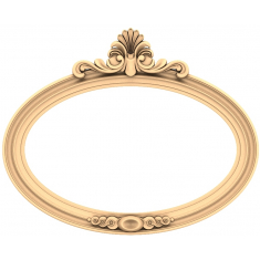 Baroque Oval Frame