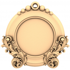 Circular Elegance Frame