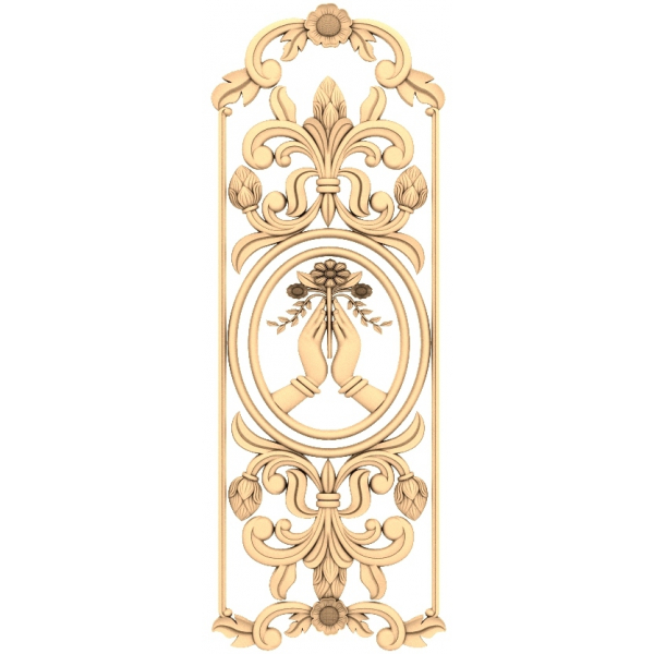แบบจำลอง 3D STL ของ Elegance in Bloom สำหรับ CNC แบบจำลอง 3D STL ของ Elegance in Bloom สำหรับ CNC