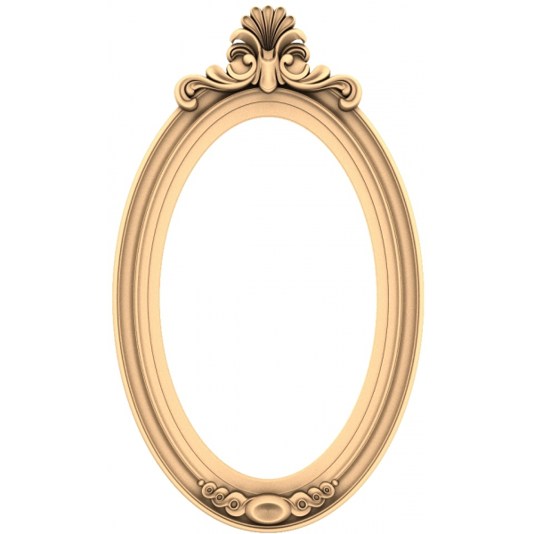 Regal Elegance Frame - 3D STL Model for CNC Regal Elegance Frame - 3D STL Model for CNC