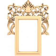 Baroque Flourish Frame