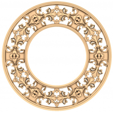 Ornate Floral Frame