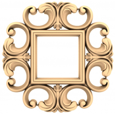 Baroque Grace Frame