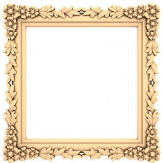 Floral Harmony Frame