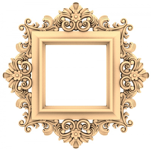 Victorian Elegance 3D Frame Design Victorian Elegance 3D Frame Design