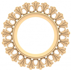 Baroque Flourish Frame