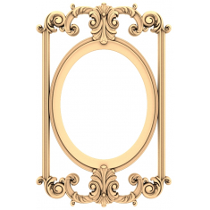 Elegant Baroque Frame