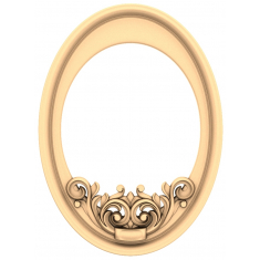 Ornate Oval Elegance