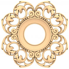 Floral Elegance Frame