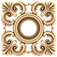 Baroque Flourish Rosette