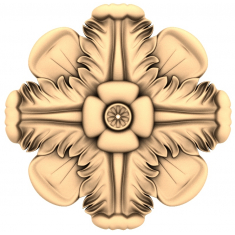 Verdant Blossom Rosette