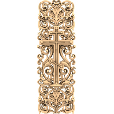Křížový panel květinové elegance