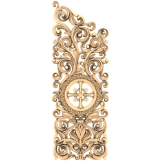 Majestátní květinový panel