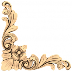 Blomster Elegance Hjørnedekoration