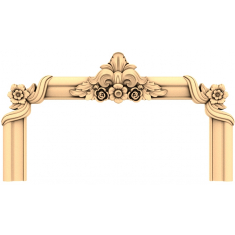 Floral Elegance Frame