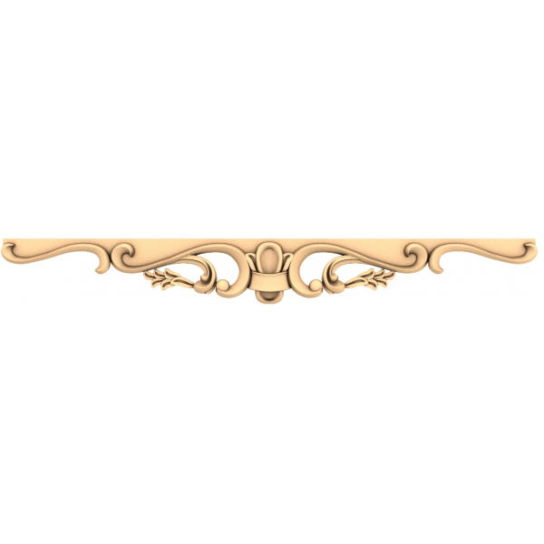 Graceful Flourish 3D-model til CNC