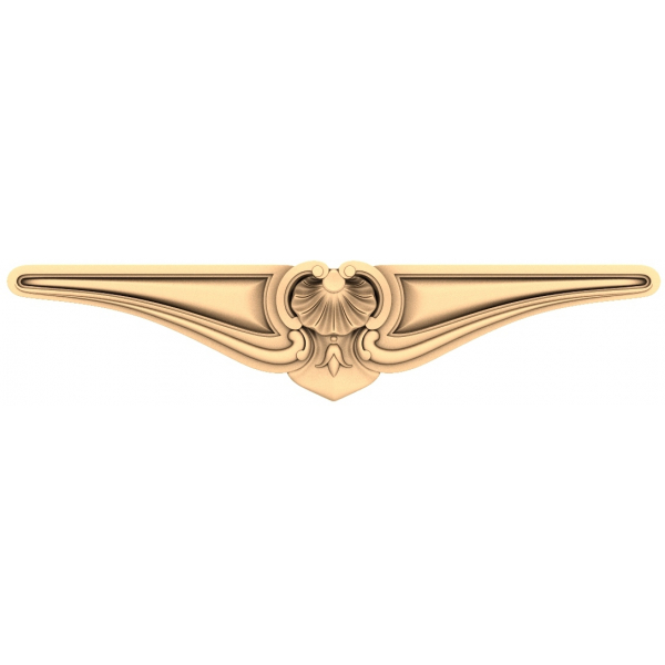 Elegancka aplikacja muszli akantu 3D STL Model dla CNC Elegancka aplikacja muszli akantu 3D STL Model dla CNC