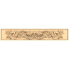 Elegant Flourish Panel