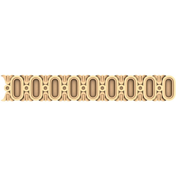 CNC Routing සඳහා විසිතුරු Elegance Trim 3D STL ආකෘතිය