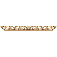Elegant Flourish Cornice