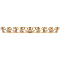 Elegant Acanthus Scroll Panel