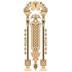 Regal barockpanel