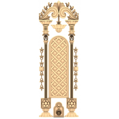 Opulent Lattice Panel