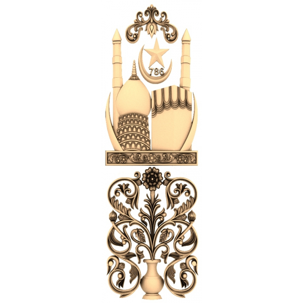 Spiritual Blossom 3D STL CNC-model