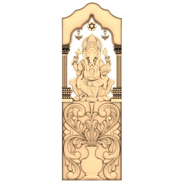 Divine Blessings of Ganesha 3D Model Divine Blessings of Ganesha 3D Model