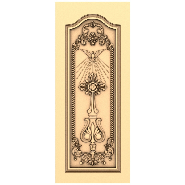 Celestial Cross Relief 3D Model for CNC Celestial Cross Relief 3D Model for CNC