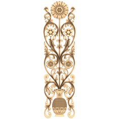 Blommig Elegance Panel